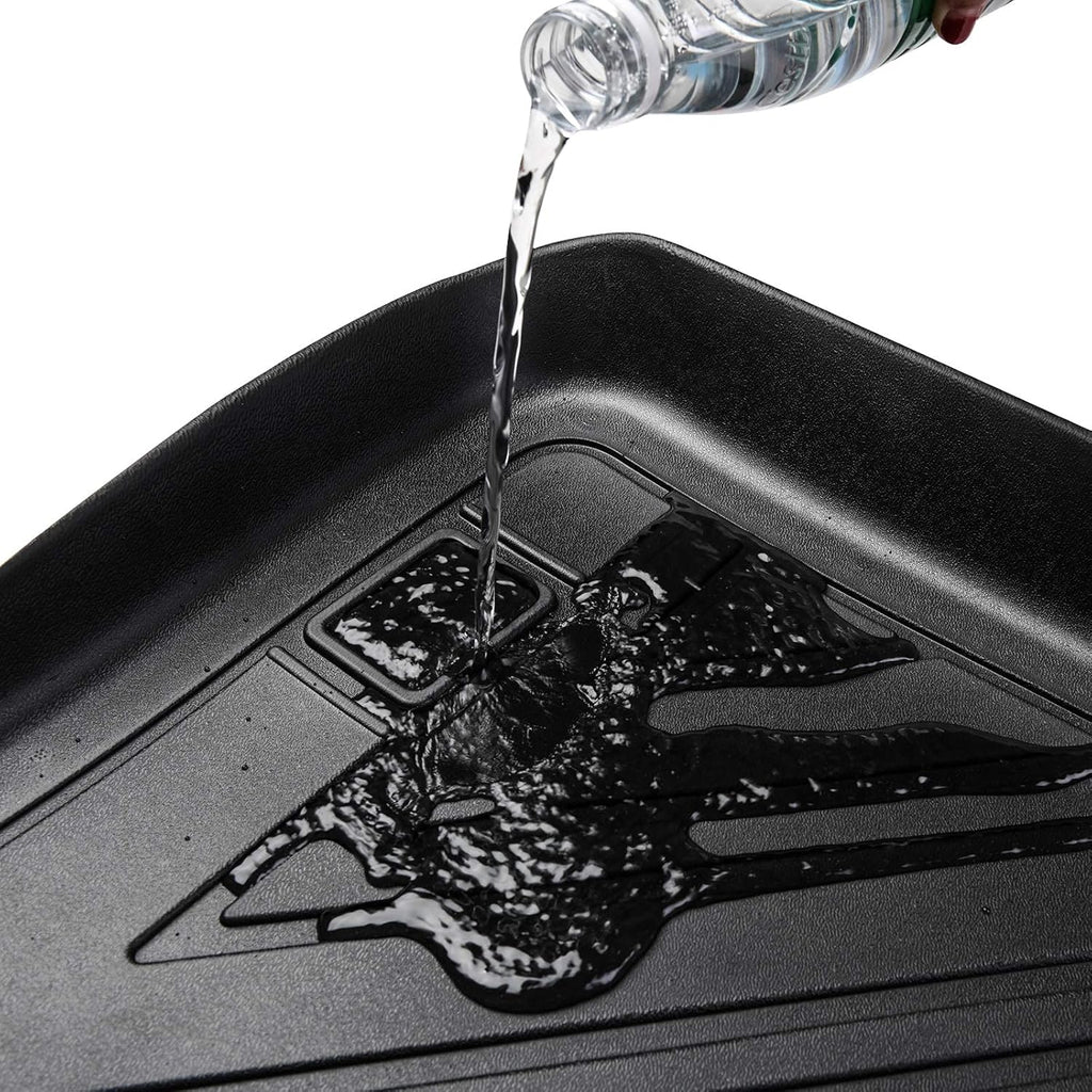 Heavy Duty Rubber Car Floor Mats (Rear, 1 Piece) D2100