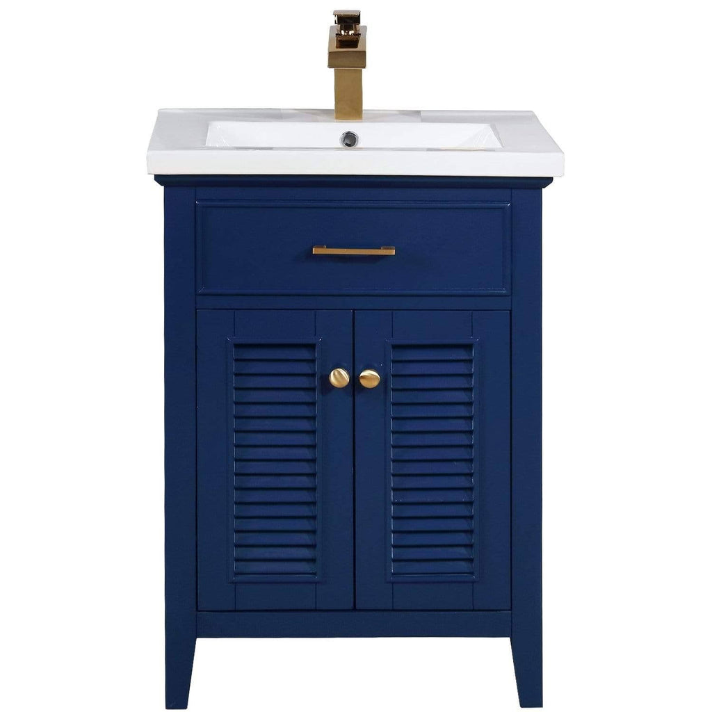 Gray Single Sink Vanity Q411954