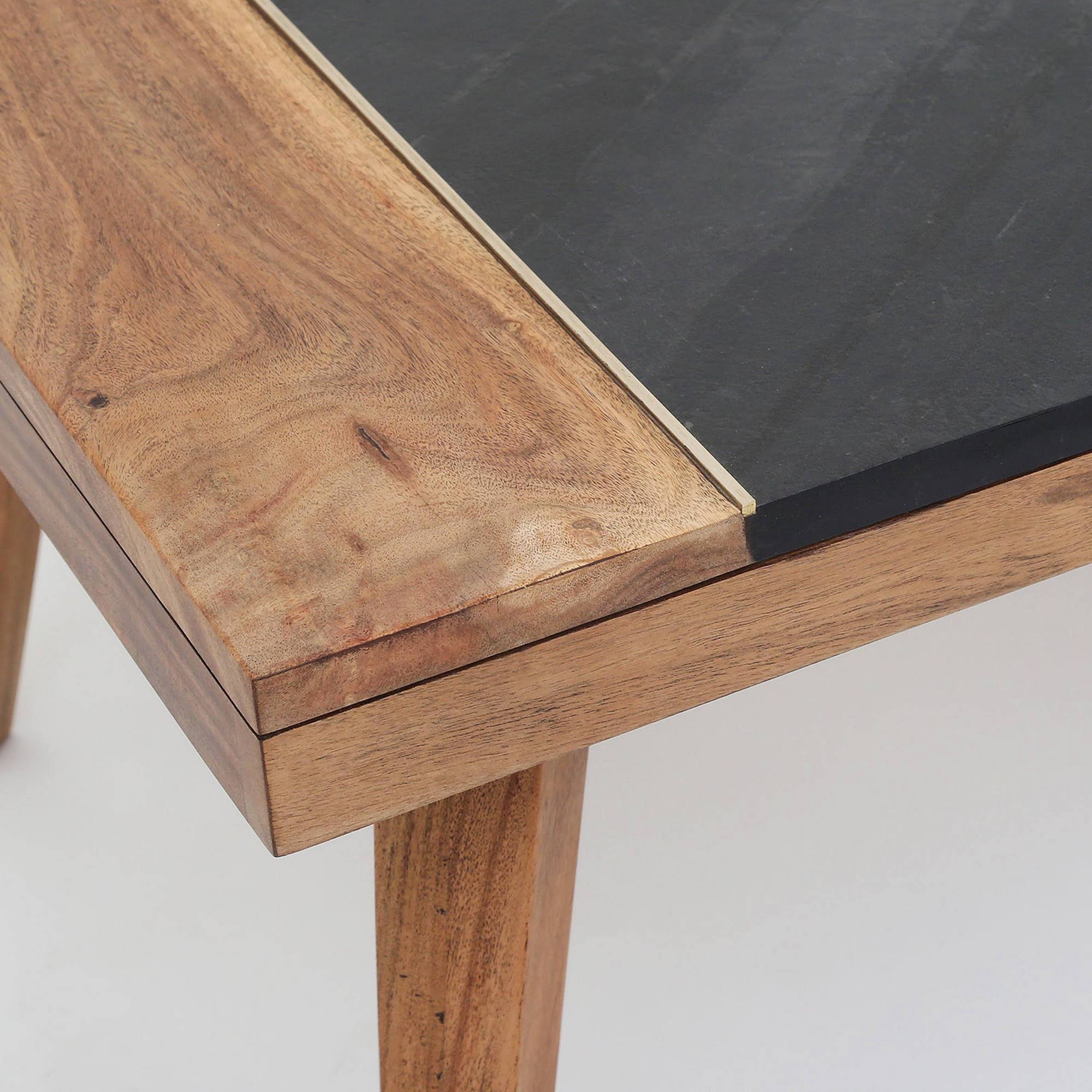 Natural Matte Square End Table X397018