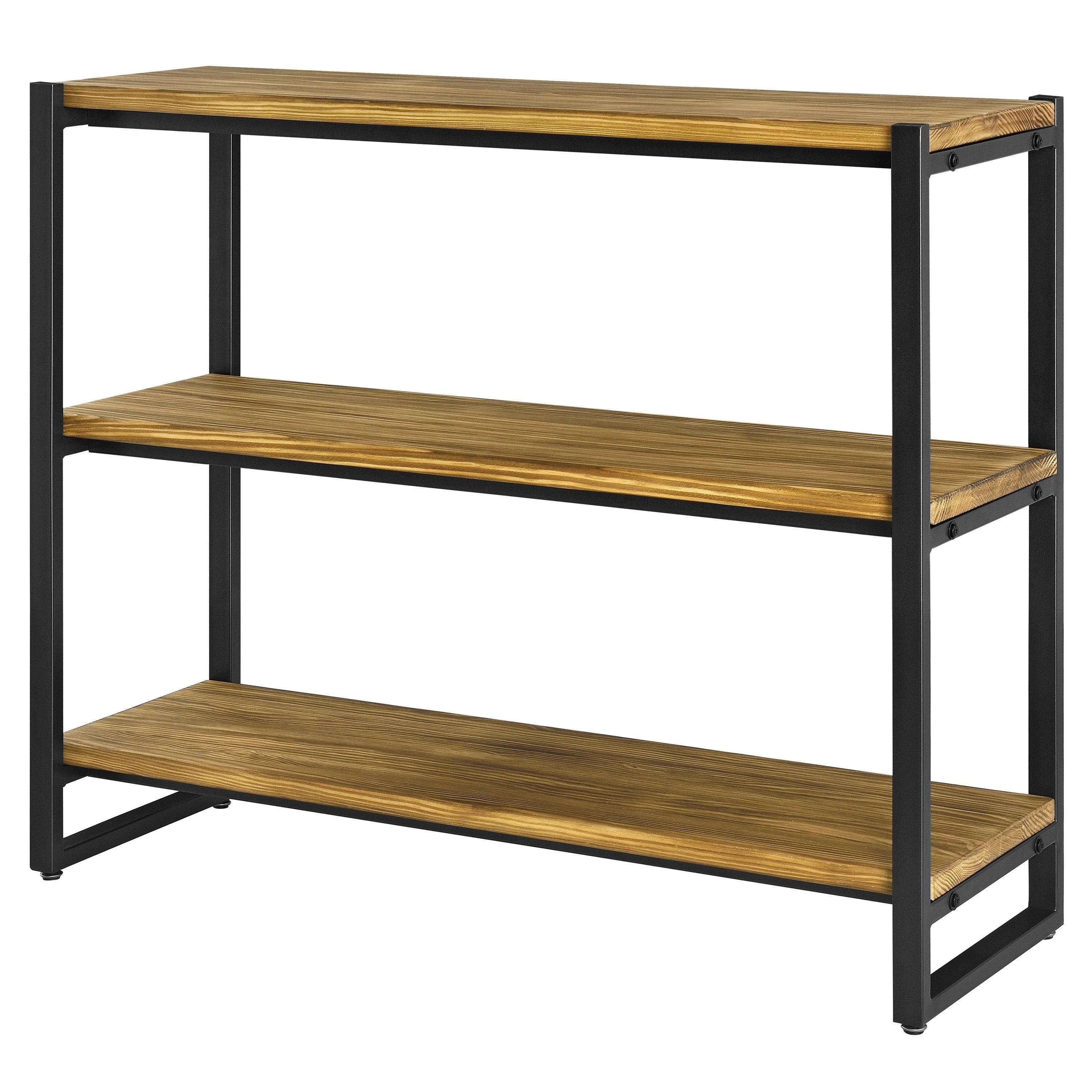 3 Tier Brown Bookcase D573492
