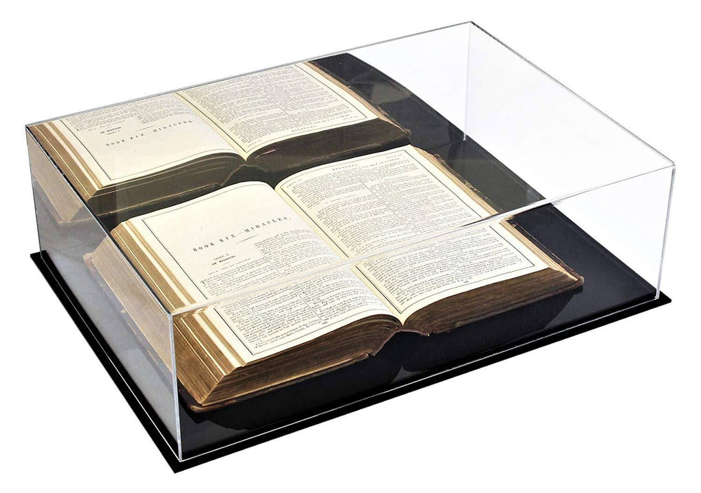 Clear Acrylic Book Display Case O42585