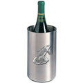 Pewter Orca Wine Chiller Q1882