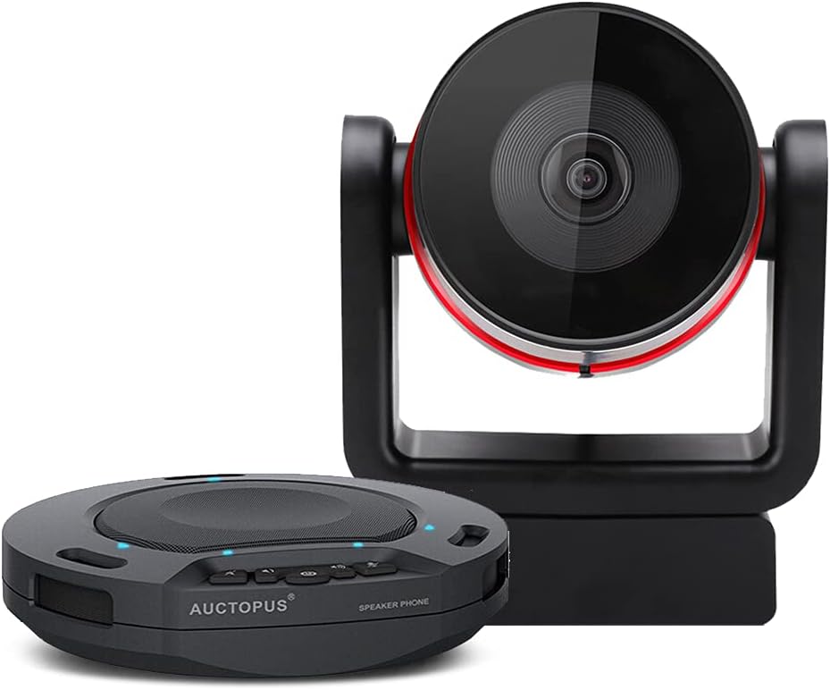 HD1080P PTZ Conference Room Camera and Wireless Bluetooth USB Conference Microphone and Speaker H541
