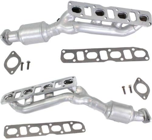 Front Catalytic Converter Pair Compatible with Nissan Titan Armada Pathfinder Infiniti QX56 U9070