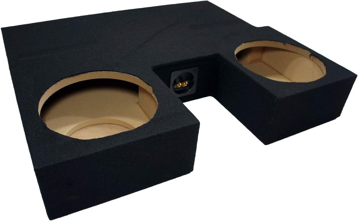 Toyota Tundra 07-12 Double Cab Truck Dual 10 Subwoofer Sub Box Enclosure 600 Watts Peak N74369