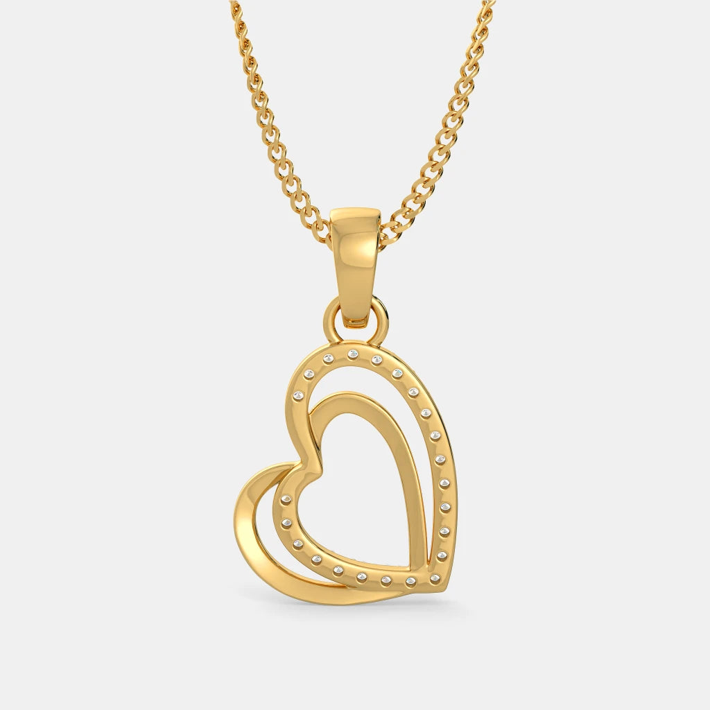 18Kt Yellow Gold Diamond Pendant S60710