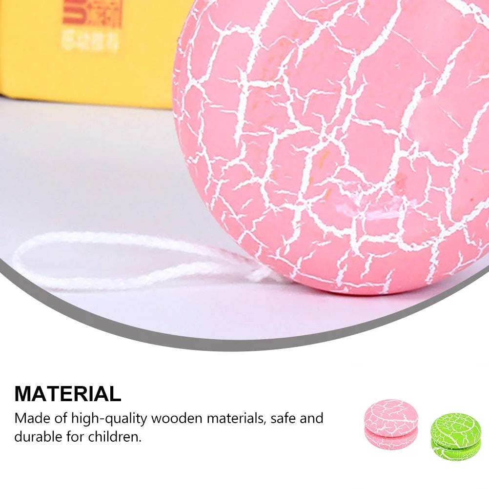 Wooden Yo-yo Toy 2 Pcs G82599