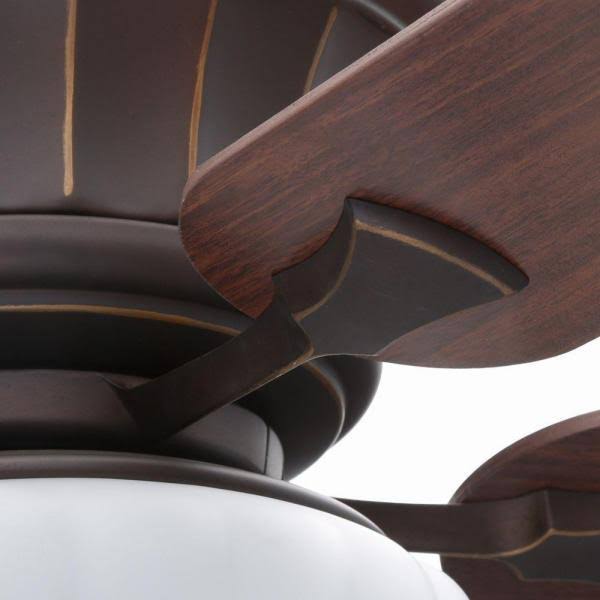 Oil Rubbed Bronze Ceiling Fan with Light Kit N35500