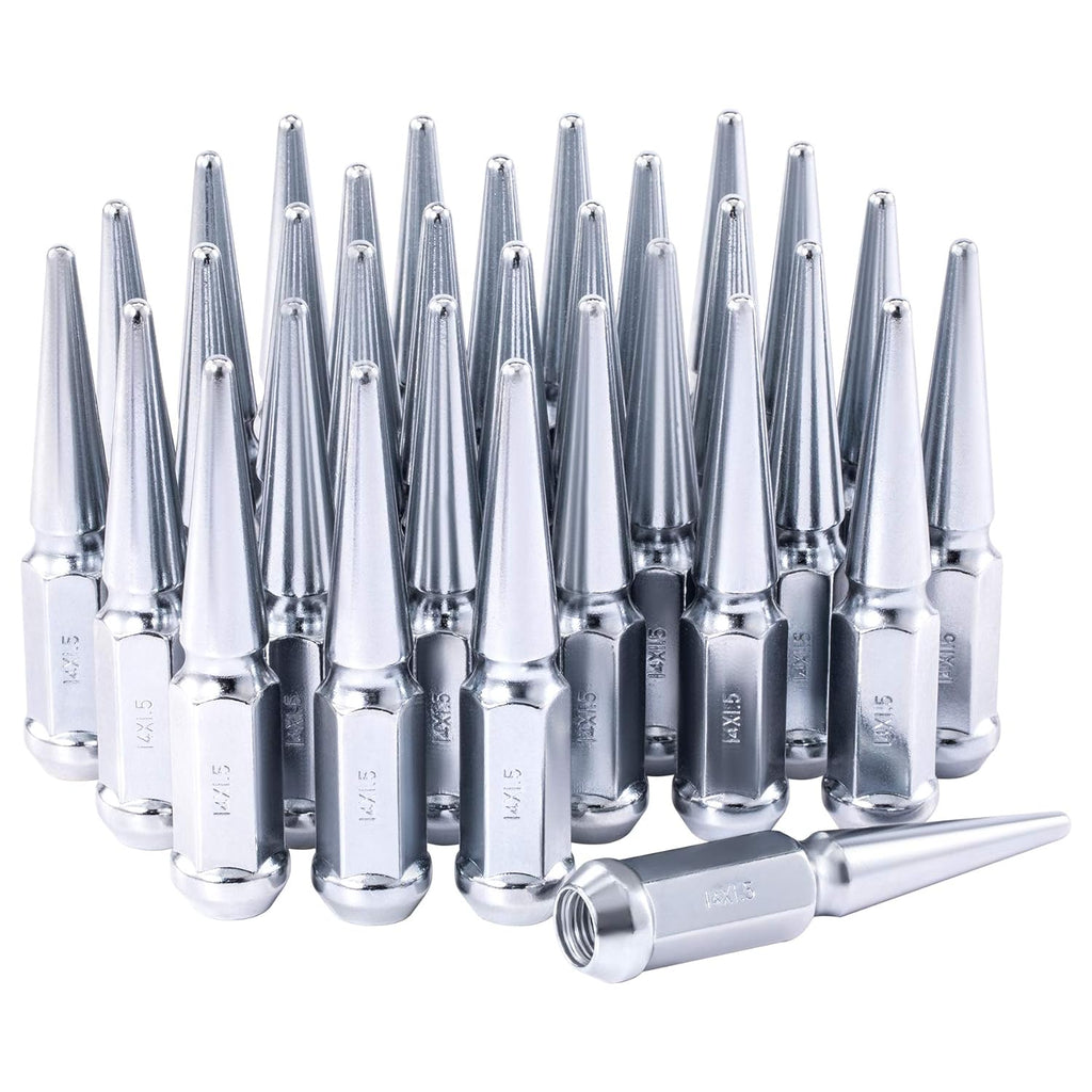 Chrome Spike Lug Nuts Set of 32 X476