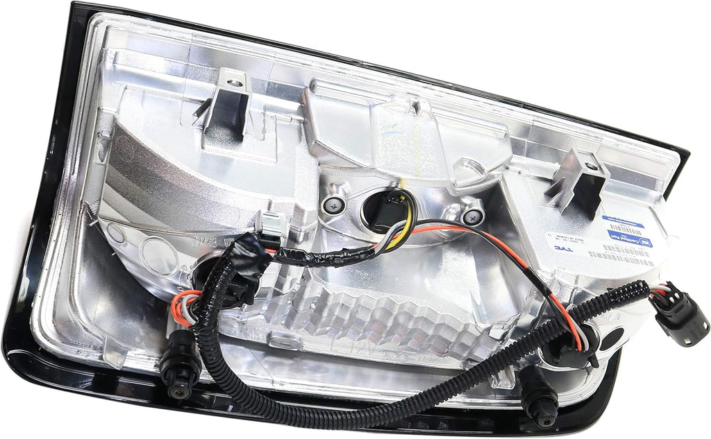 Tail Light Assembly Clear Red Lens Driver Side P608128