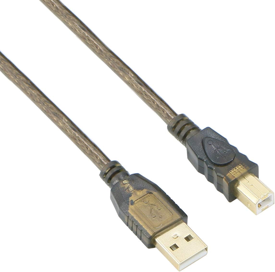 USB 2.0 Cable A Male to B Male (100 Feet) Pack of 2 X42890