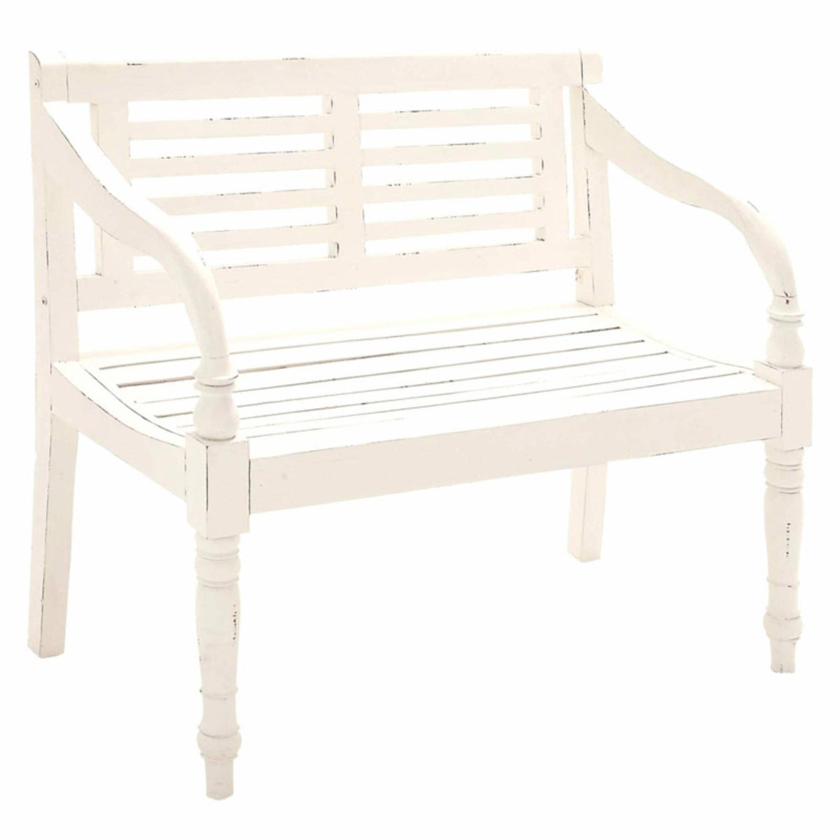 Wood White Bench R386