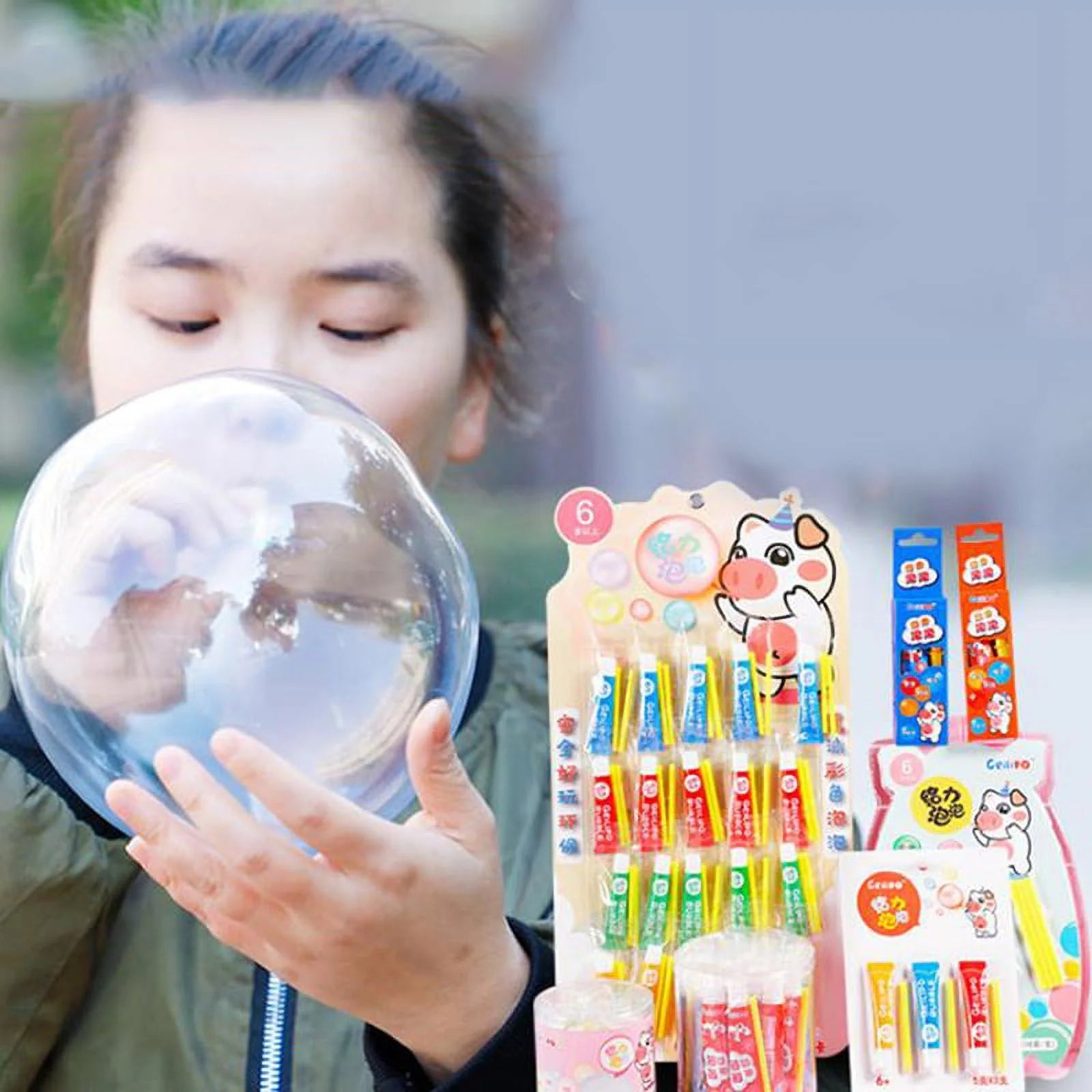 Plastic Bubble Ball Toy H6275