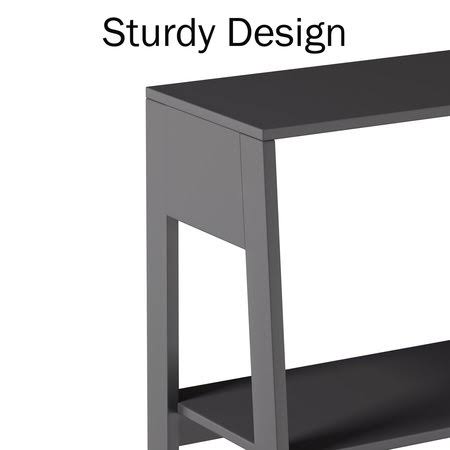 Gray 5-Tiered Bookcase K457344