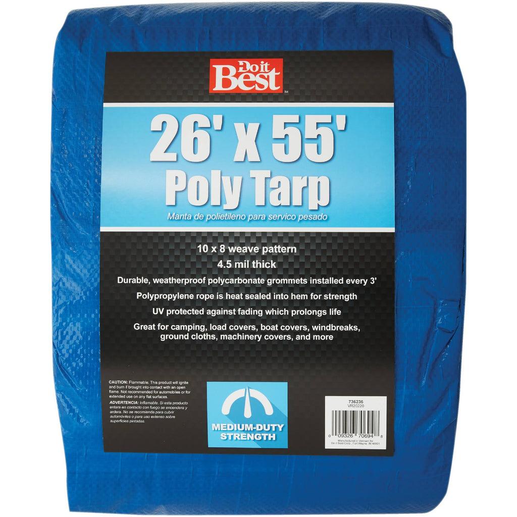 Medium Duty Poly Tarp B93279