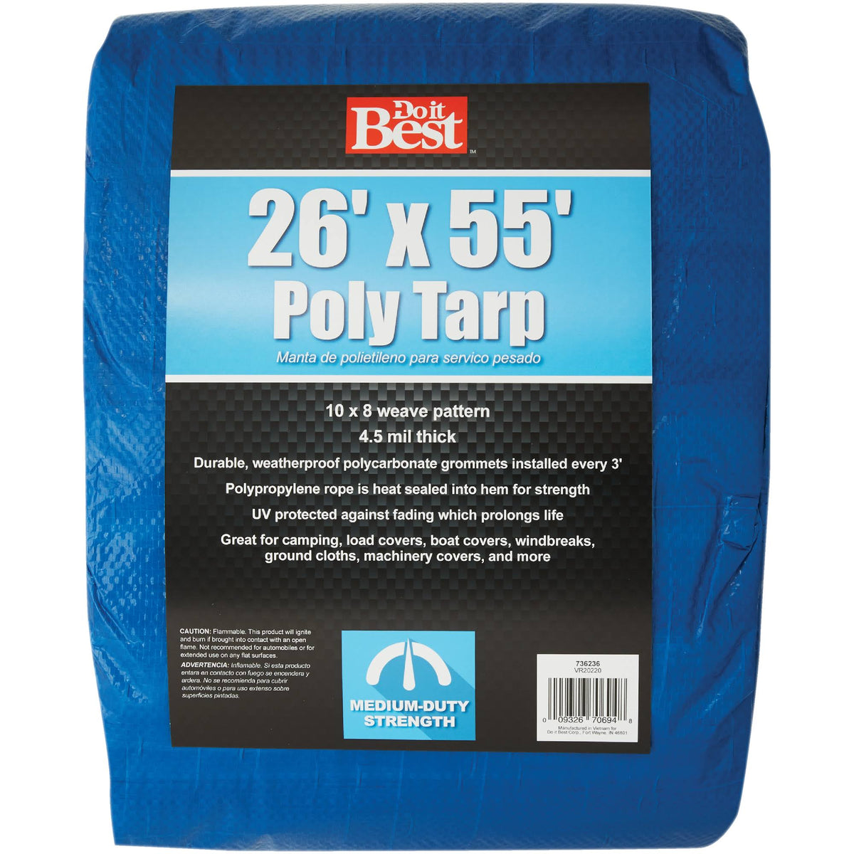 Medium Duty Poly Tarp B93279
