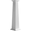 16 inchw x 96 inchh Square Tapered Smooth Column with Standard Capital & Base U954