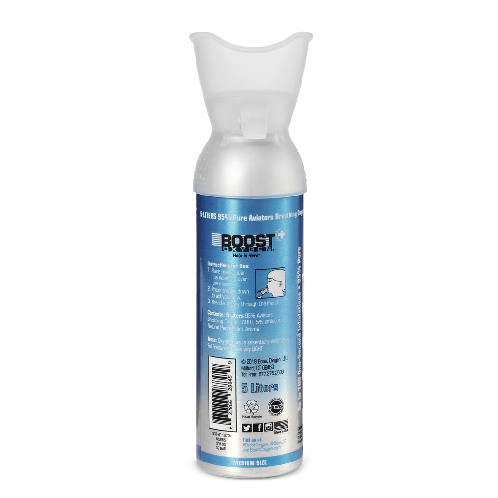 Peppermint 5 Liter Pure Oxygen Canister (12 Pack) U54389