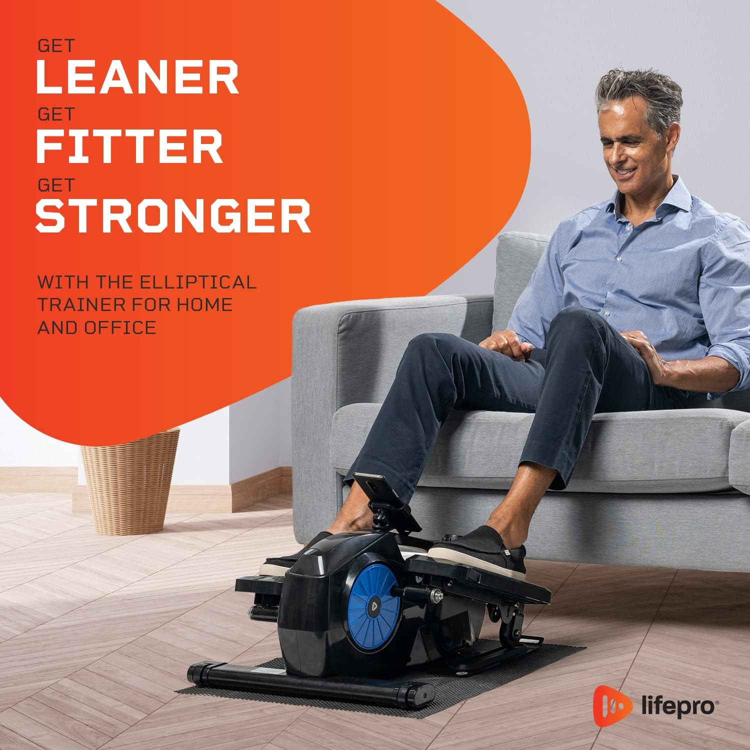 Mini Elliptical Desk Cycle with Adjustable Resistance A223310