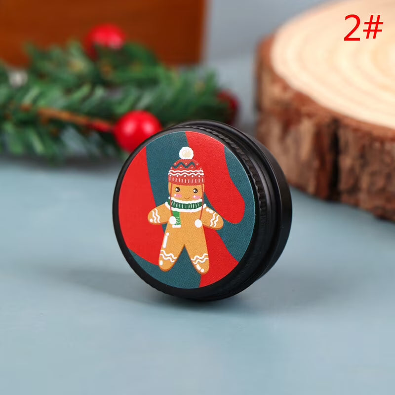 1:12 Dollhouse Miniature Christmas Cookies Biscuit Candy Gift Box Tin Box Model Decor Toy N2563