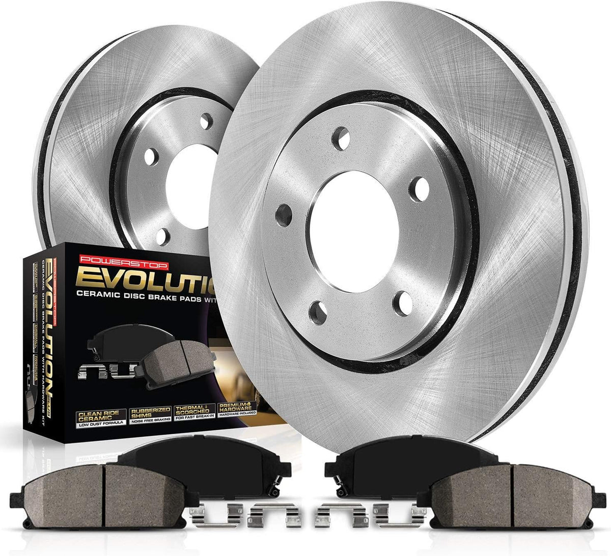 1-Click Front OE Replacement Brake Kit H171416