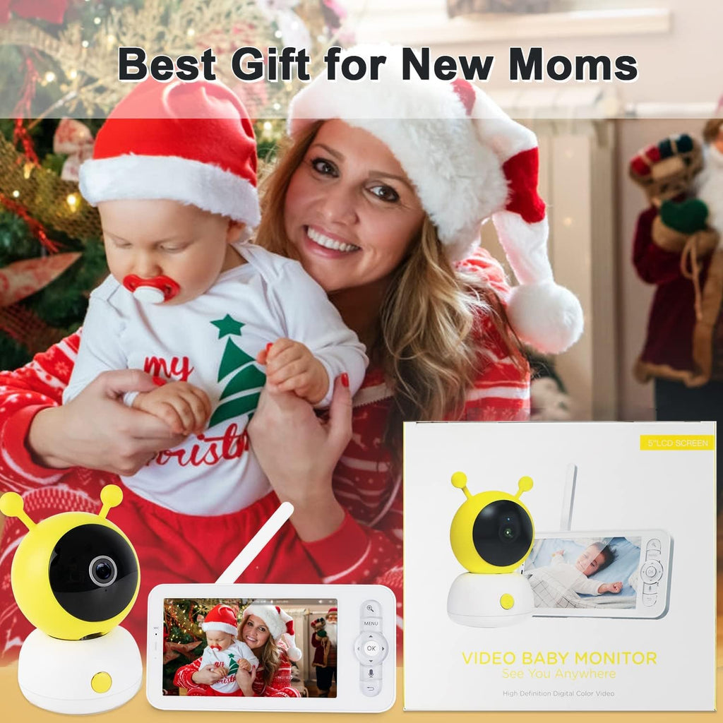 1080p WiFi Baby Monitor with App and Screen I3267