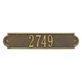 Antique Brass Wall Plaque Q335094