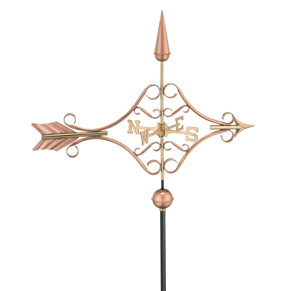 Polished Copper Weathervane Y416294