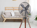 Black Oscillating Floor Fan I2320