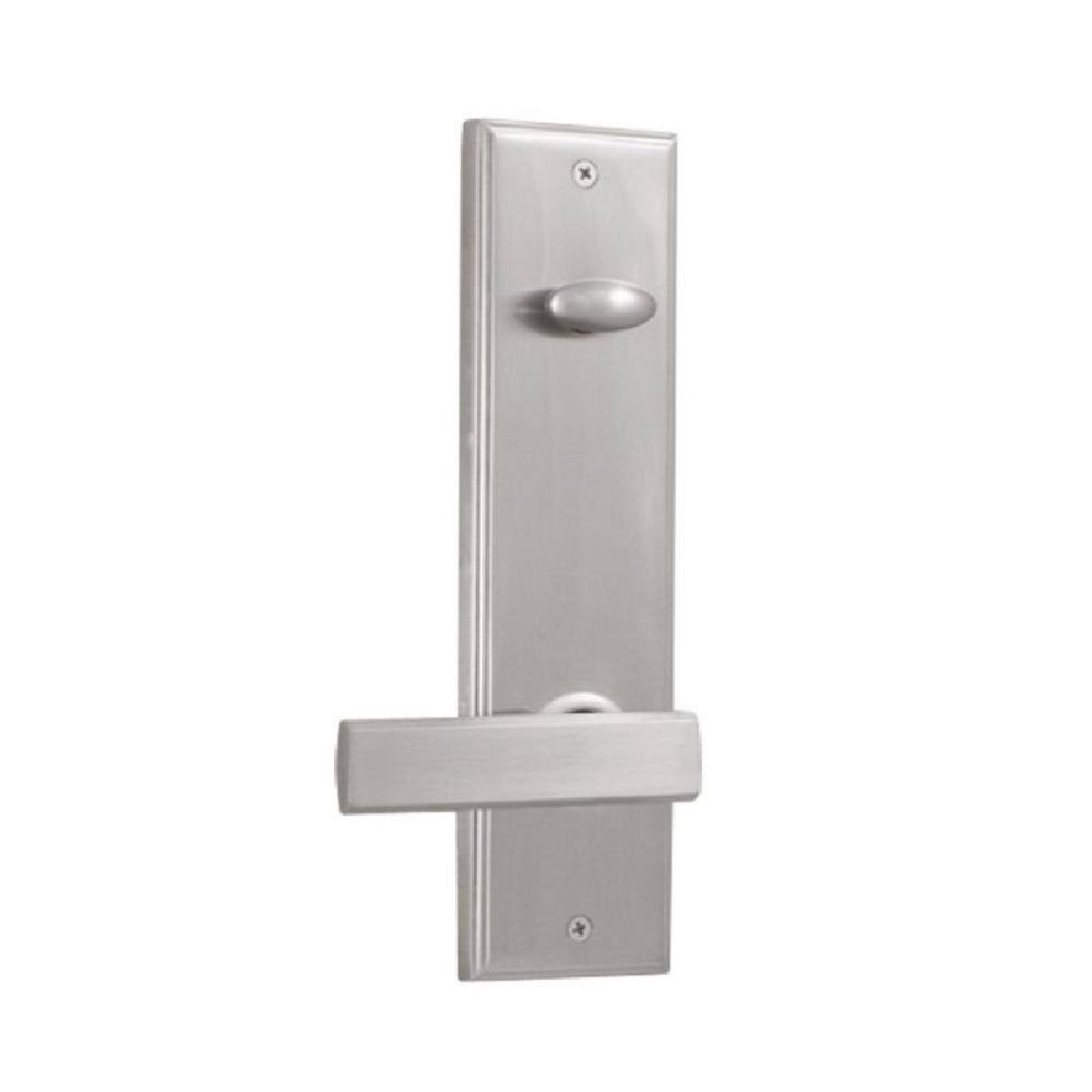 Satin Nickel Interior Interconnected Handleset G14789
