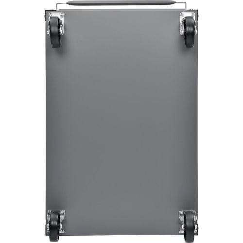 2 Shelf Deep Tray Steel Stock Cart 500 lb. Capacity U46967