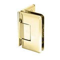 Polished Brass Wall Mount Offset Back Plate Hinge H944