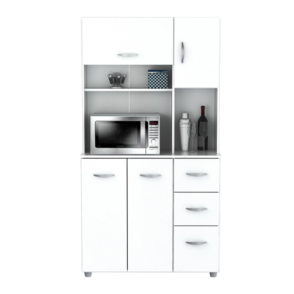 White Kitchen Storage Cabinet Z787884