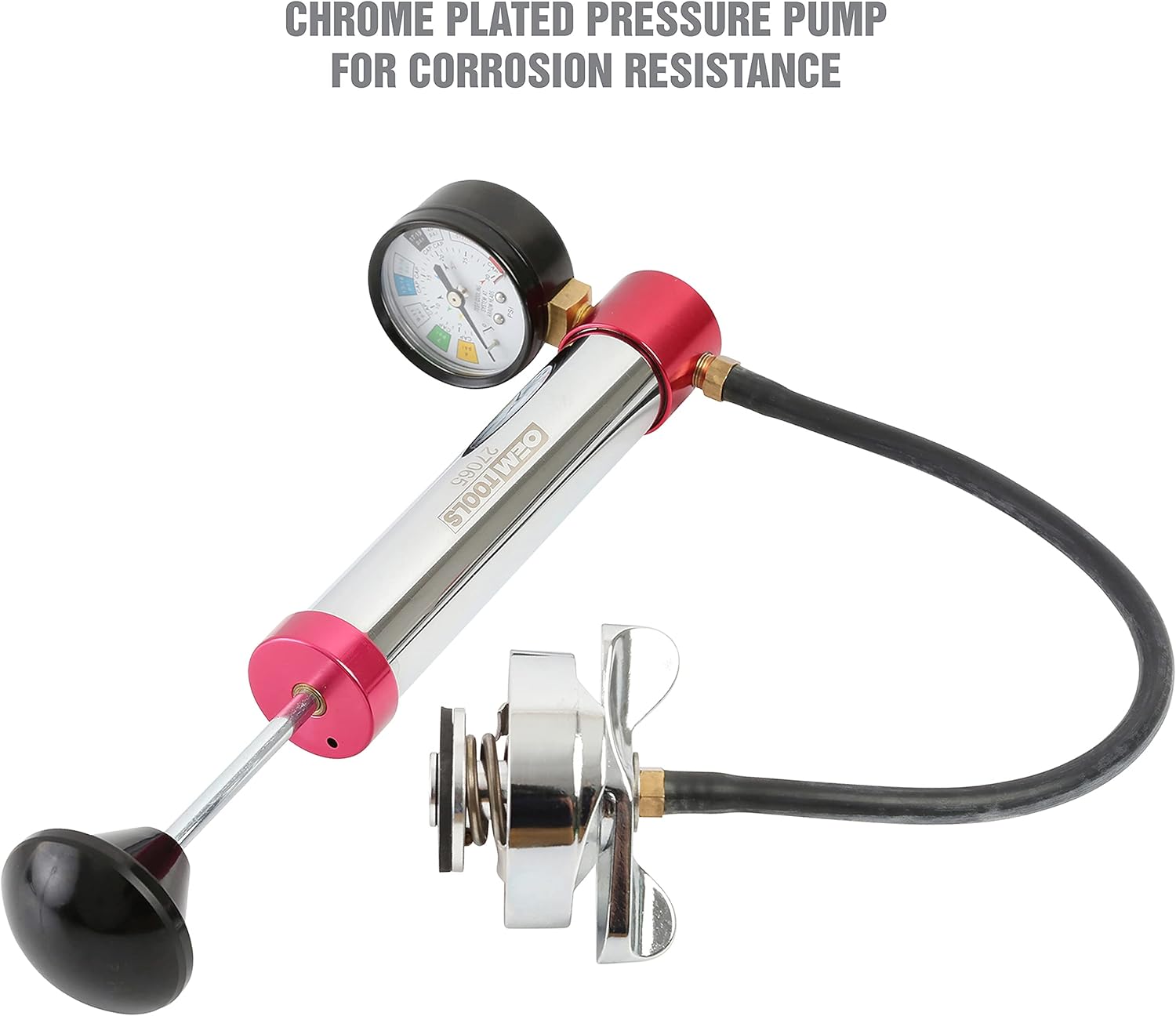 Radiator and Cap Test Kit, Pressure Tester for Coolant System R771638