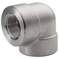 3/8x22 90 Degree Elbow NPT Female Forged Pipe Fitting, Pkg Qty 8 U61287