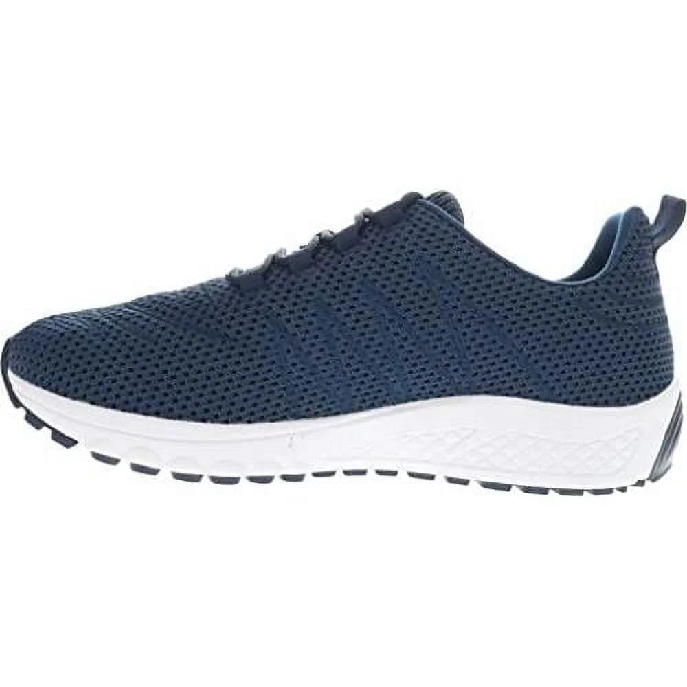Navy Knit Walking Shoe H519