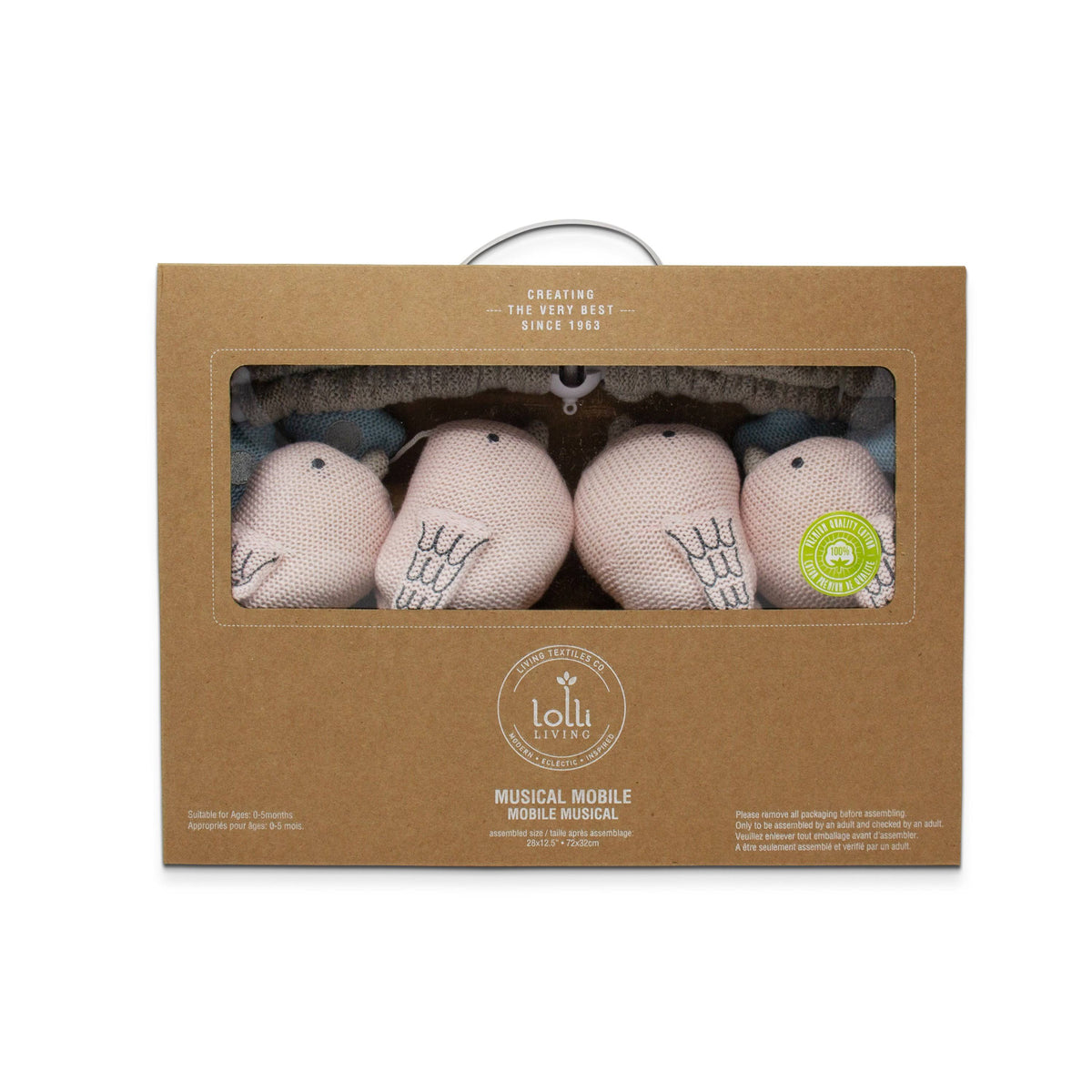 Light Pink Musical Mobile J904488