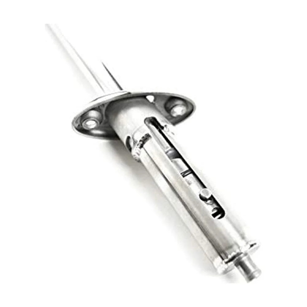 316 Stainless Steel Marine Flag Staff Stanchion Socket for 1" Tube I816