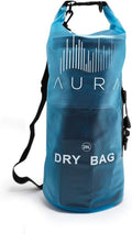 Waterproof Semi-transparent Dry Bag Backpack with Zipper Compartment R637776
