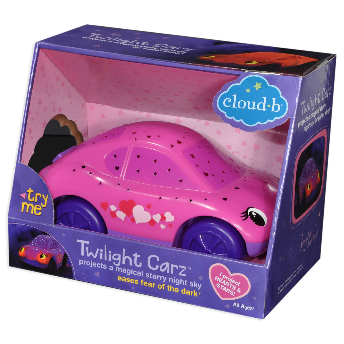 Pink Hearts Bedtime Projector U767