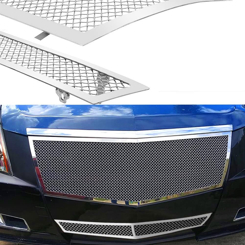Stainless Steel Mesh Grille Grill Insert Chrome O4225