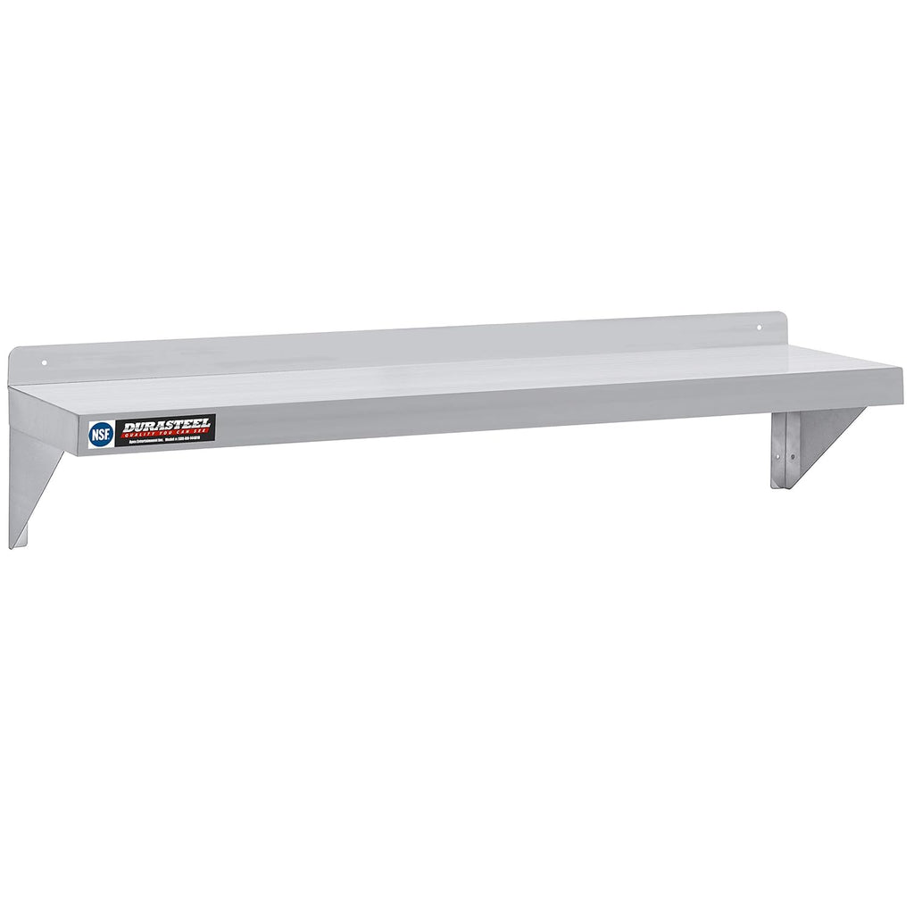 Stainless Steel Wall Mount Shelf 48" Wide x 14" Deep V6350