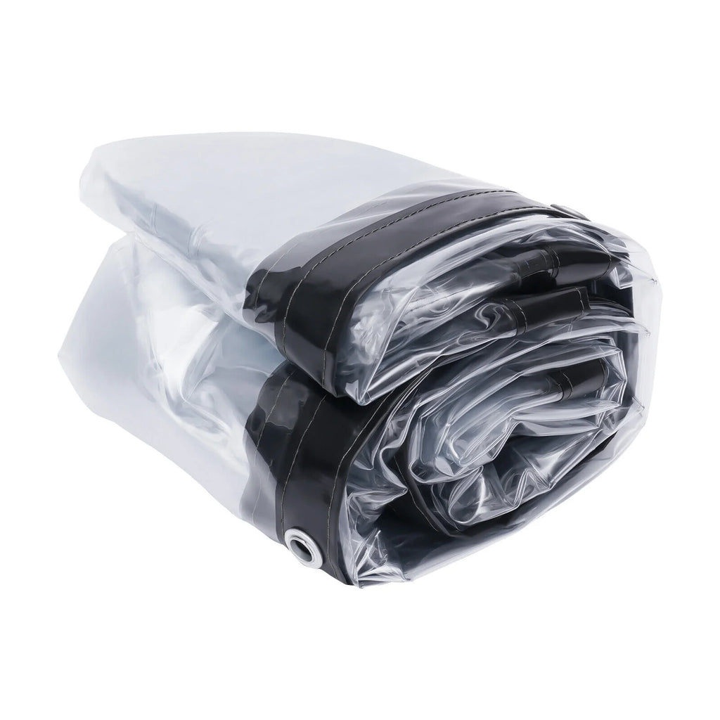 2.5*6m Clear Heavy Duty Waterproof Tarp Curtain M56647