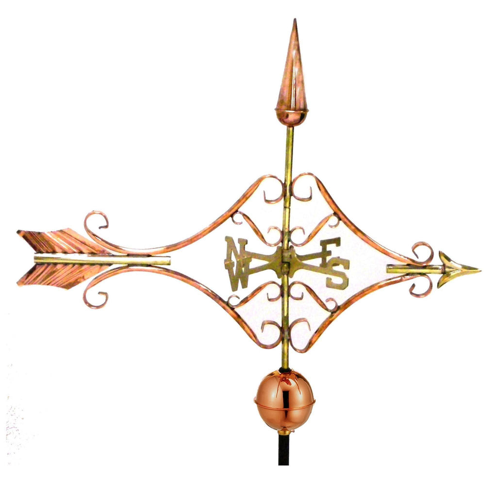Polished Copper Weathervane Y416294