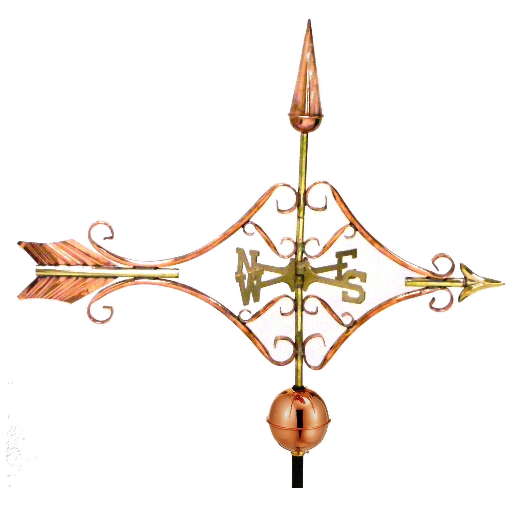 Polished Copper Weathervane Y416294