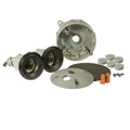 Gray Round Weatherproof Kit with Box, Cover and 2 Lampholders I8542