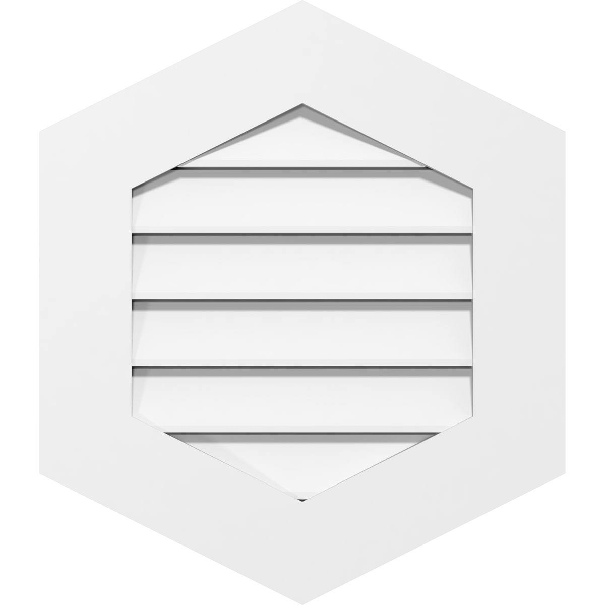 PVC Gable Vent 9/12 Pitch K2741