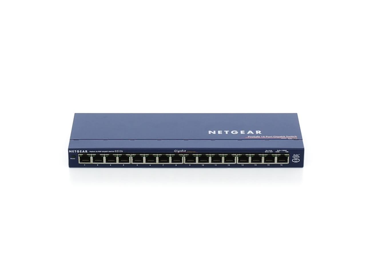 16 Port Gigabit Ethernet Switch E486758