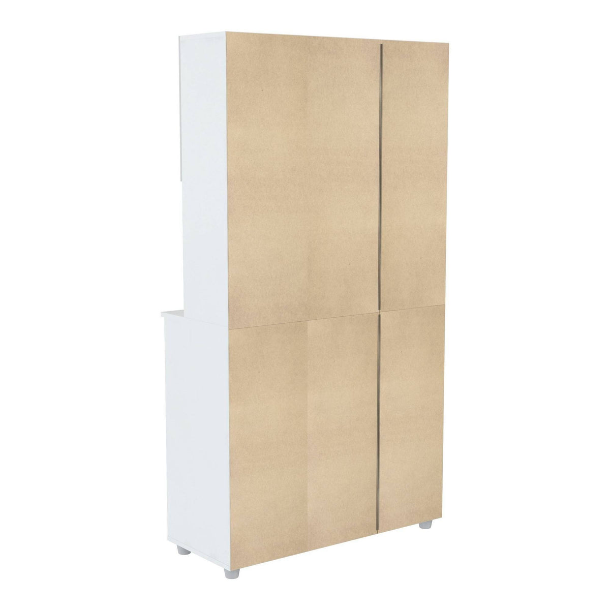 White Kitchen Storage Cabinet Z787884
