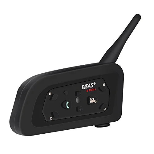 Motorcycle Helmet Bluetooth Headset, 2-Way 1200M Helmet Intercom (1 Pack) I2221